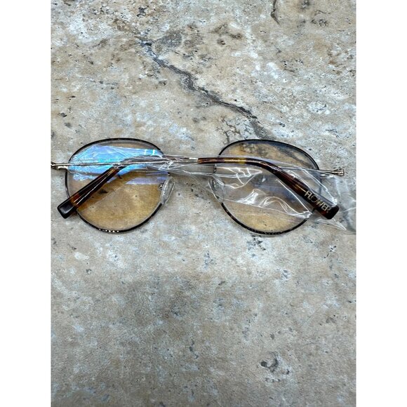 Lot of 4 Flower Blue Light Blocking Reader Glasses Computer Gold Round Frame main image 9